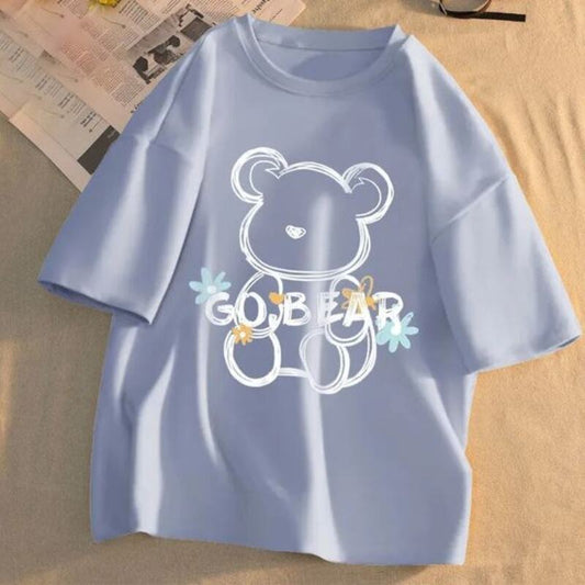 Go Bear Oversized/Drop Shoulder Tee