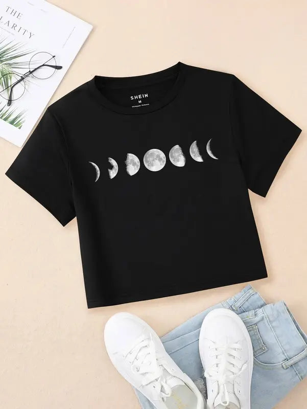 Moon Crop Top