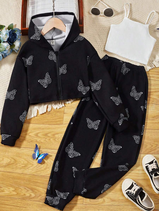 Stones Butterfly 3 PC Tracksuit