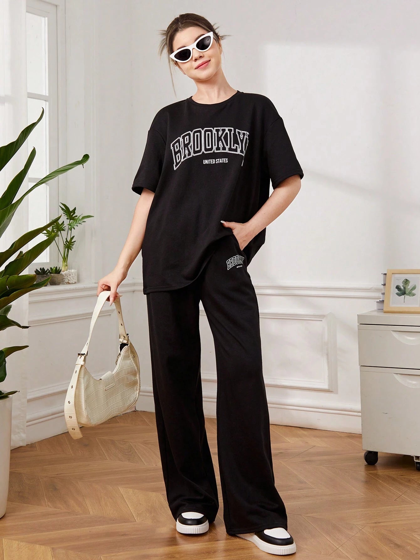 Brooklyn Printed Flapper Tracksuit