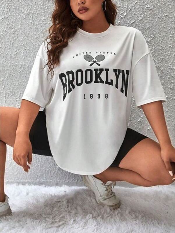 Brooklyn Oversized/Drop Shoulder Tee