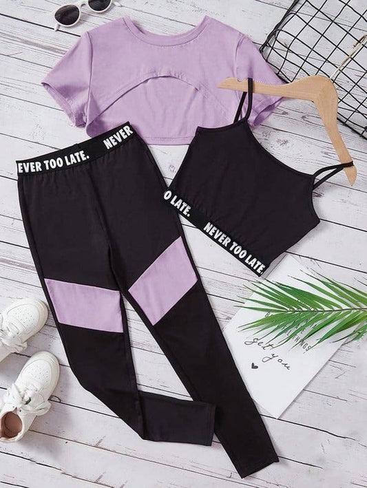 Never To Late 3 Pc Tracksuit
