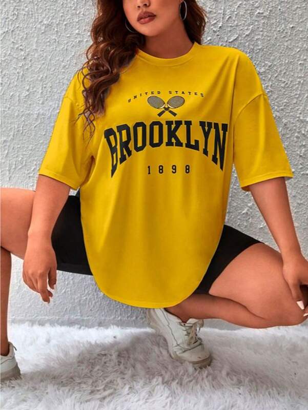 Brooklyn Oversized/Drop Shoulder Tee