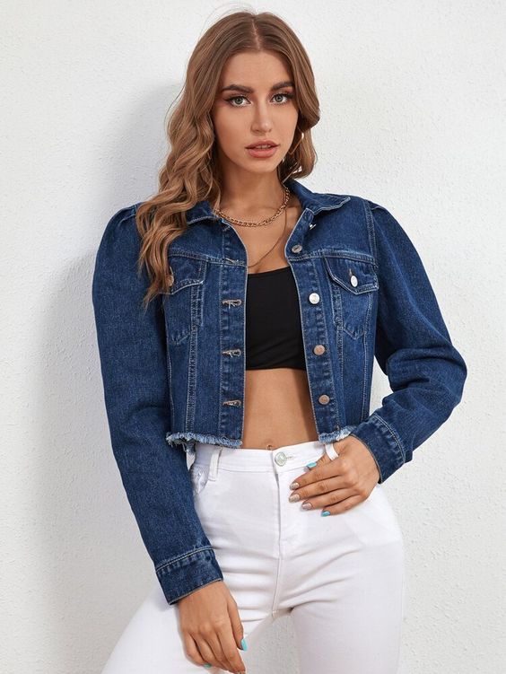 Crop Denim Jacket