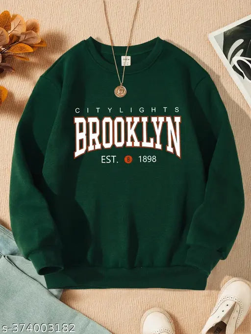 Brooklyn Printed Sweatshirt