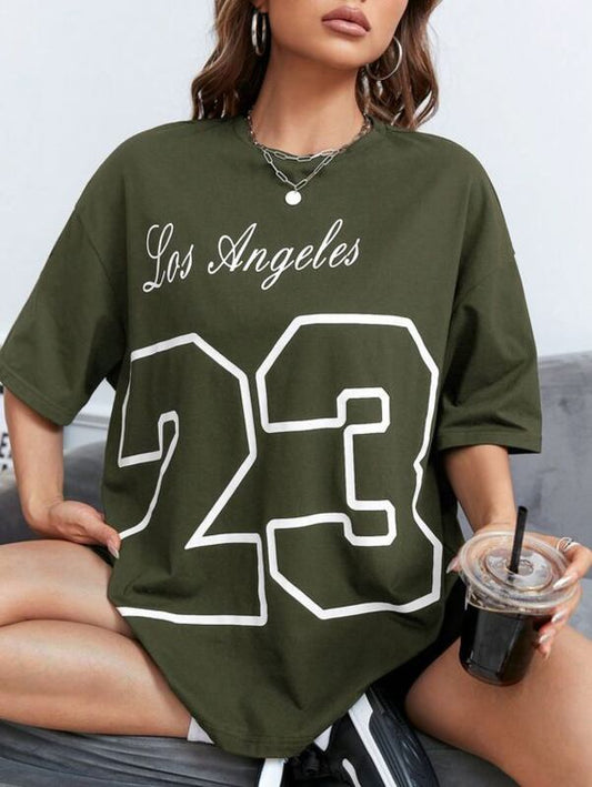 Los Angeles 23 Oversized/Drop Shoulder Tee