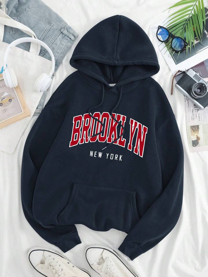 Brooklyn Printed Hoodie