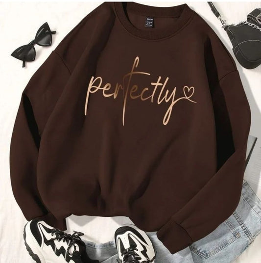 Perfectly Printed Sweatshirt