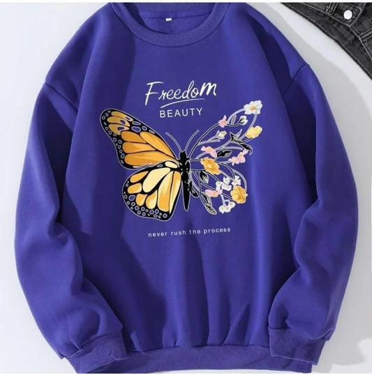 Freedom Printed Sweatshirt