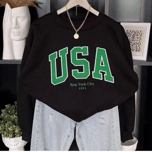 USA Printed Sweatshirt