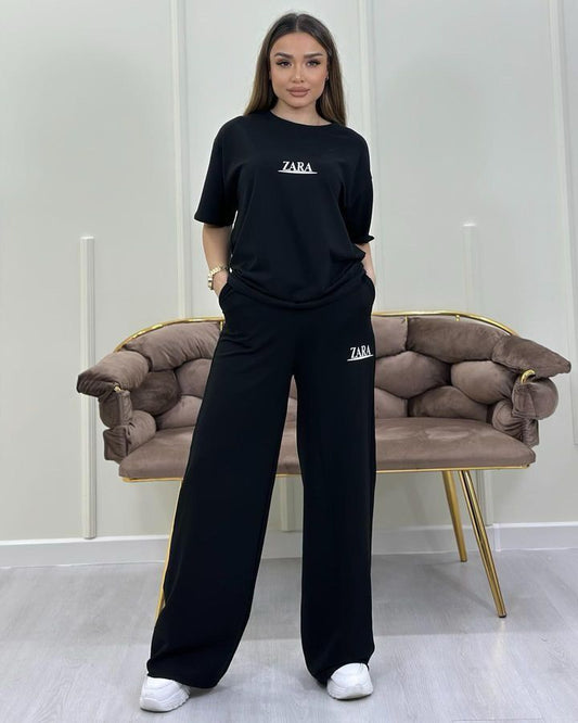 Zara Printed Flapper Tracksuit
