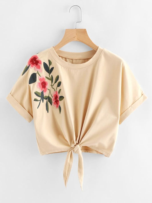 Flower Knot Top