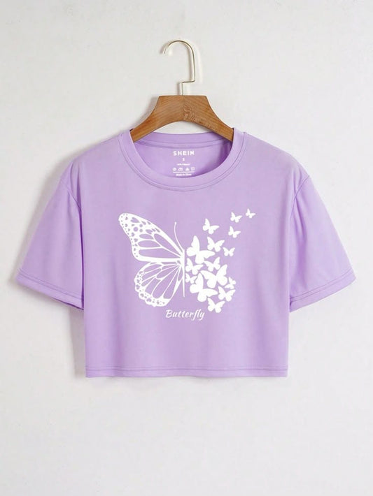 Butterfly Crop Top