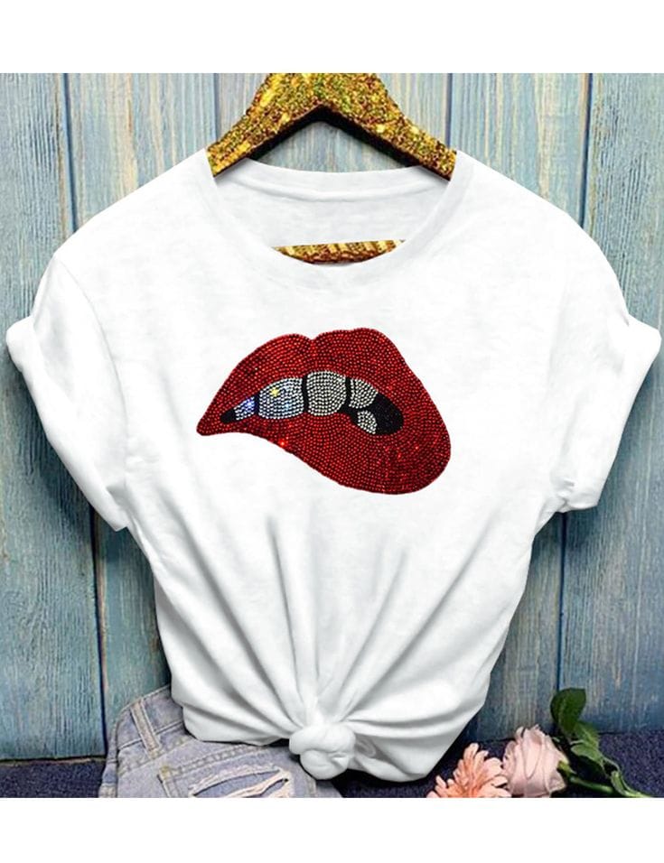 Lips Patch Tee