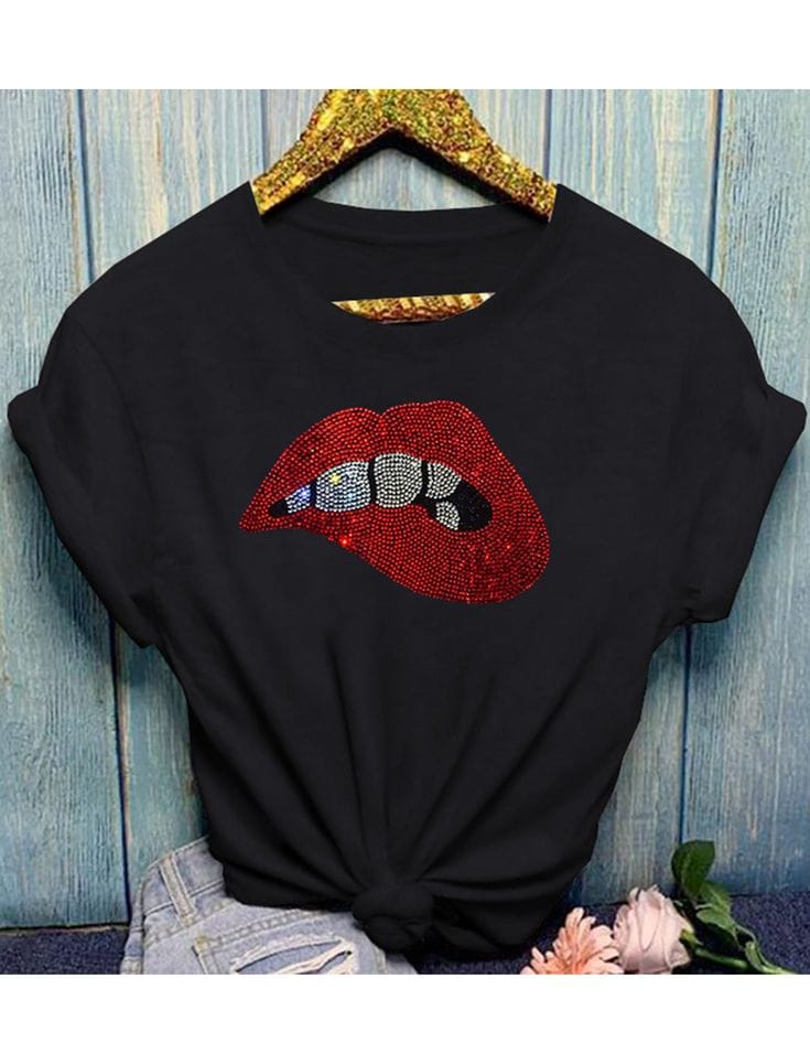 Lips Patch Tee