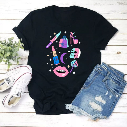 Makeup Printed Tee