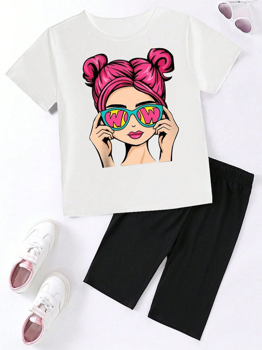 WOW Printed Short Set