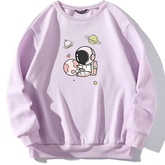 Astronaut Printed Sweatshirt