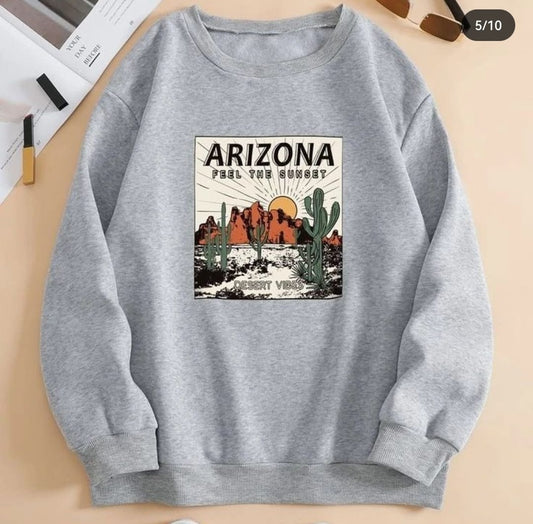 Arizona Printed Sweatshirt