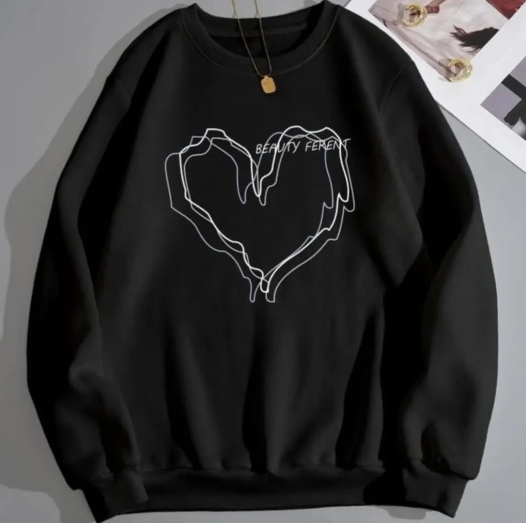 Beauty Frent Printed Sweatshirt