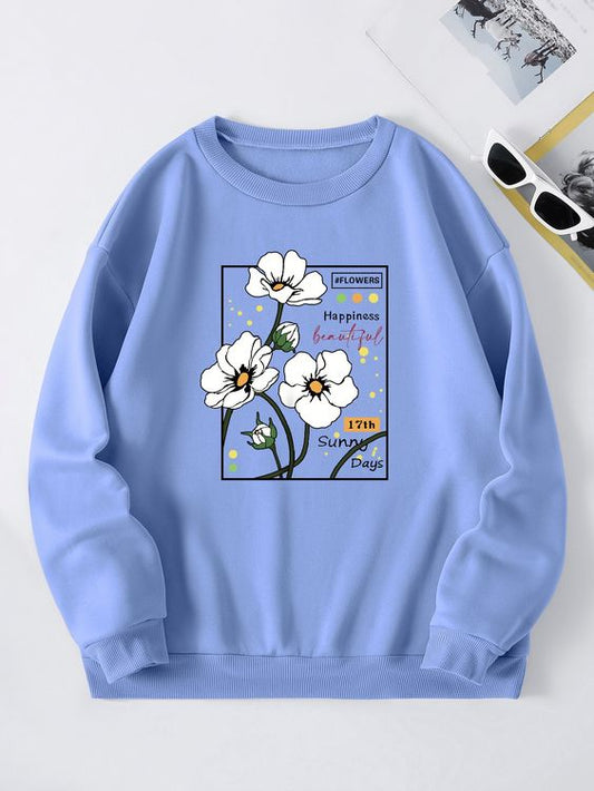Sunny Days Printed Sweatshirt