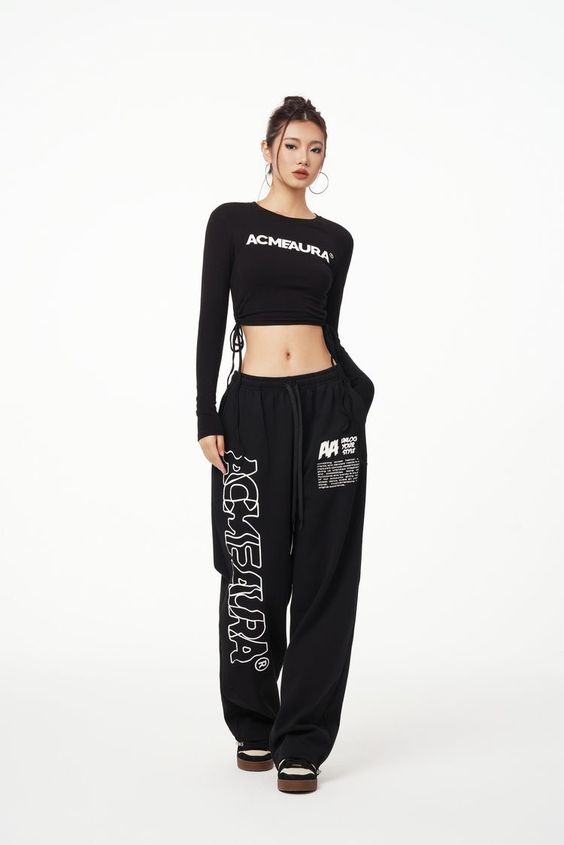 Acmeaura Drawstring Flapper Tracksuit
