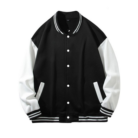 Basic Black Versity Jacket
