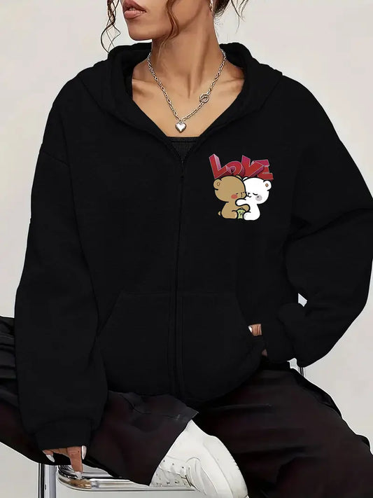 Love Zipper Hoodie