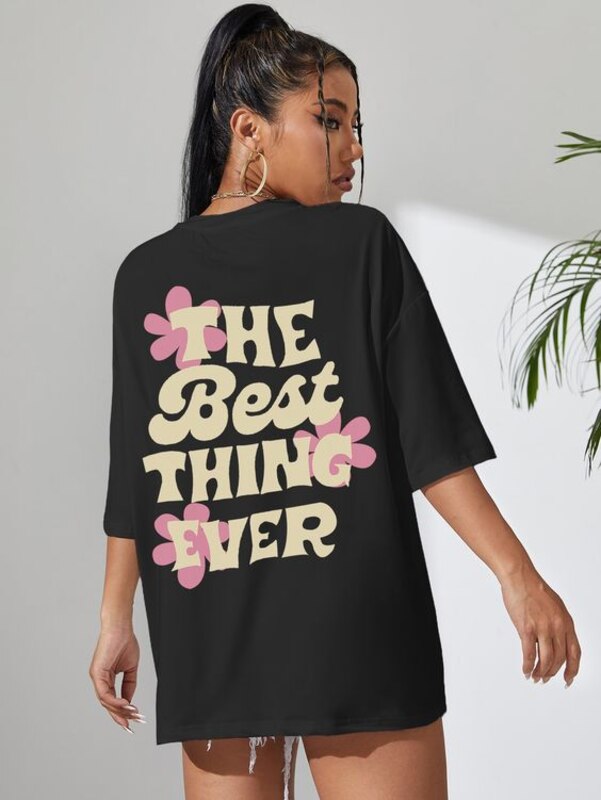 The Best Thing Oversized/Drop Shoulder Tee