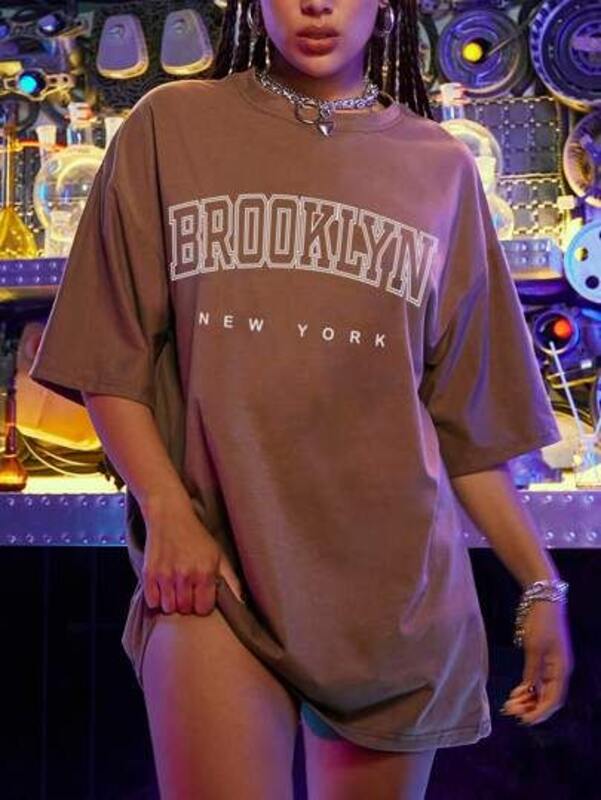 Brooklyn Oversized/Drop Shoulder Tee