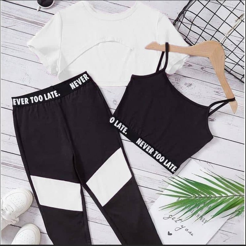 Never To Late 3 Pc Tracksuit